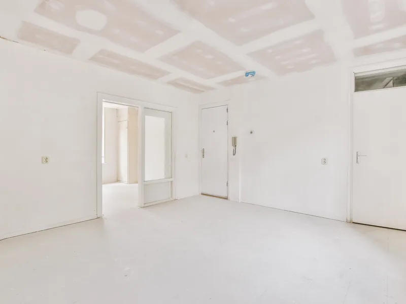 Drywall finished smooth and ready for primer and paint